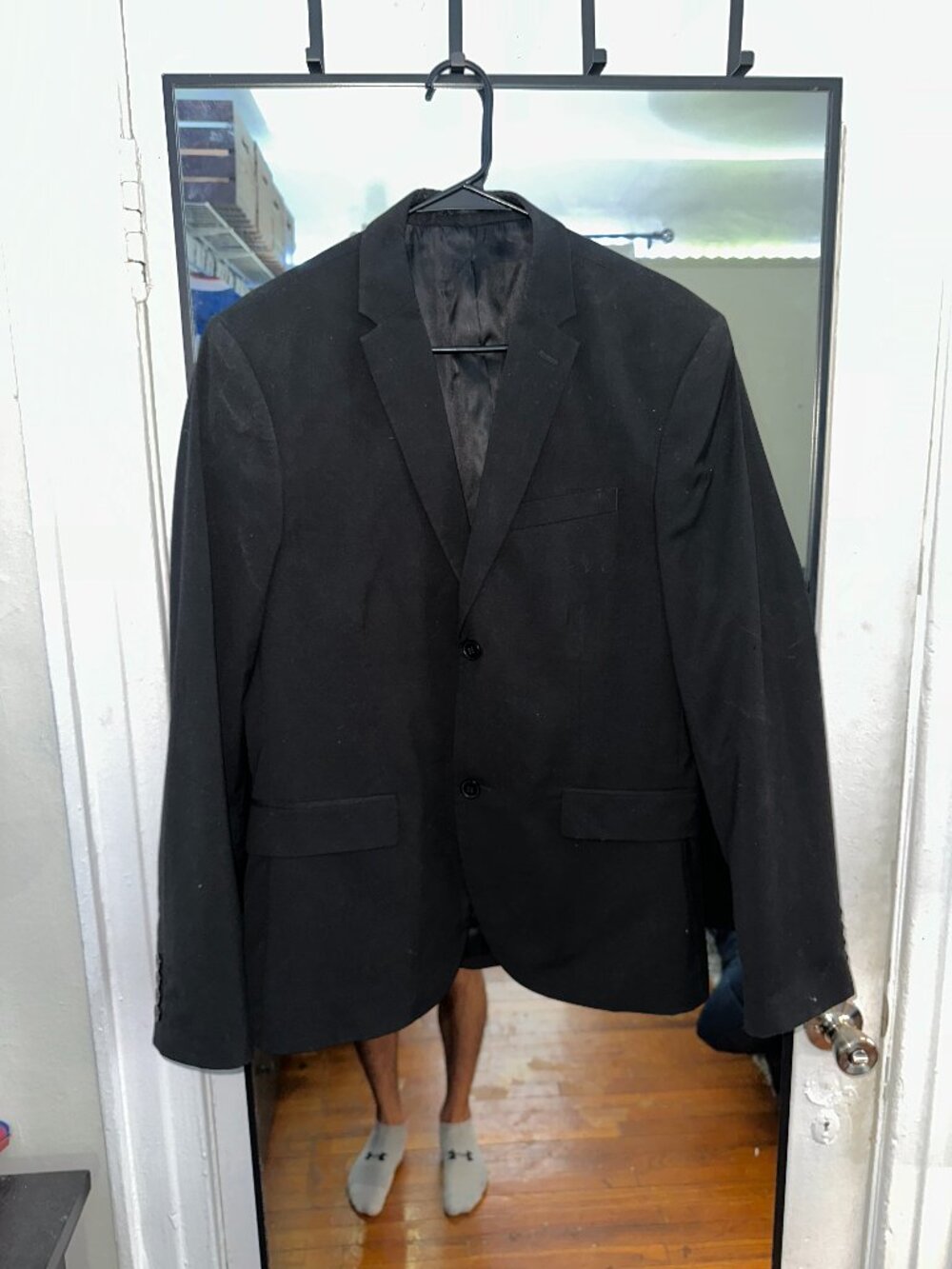 H&M Black Slim Fit Blazer 38L